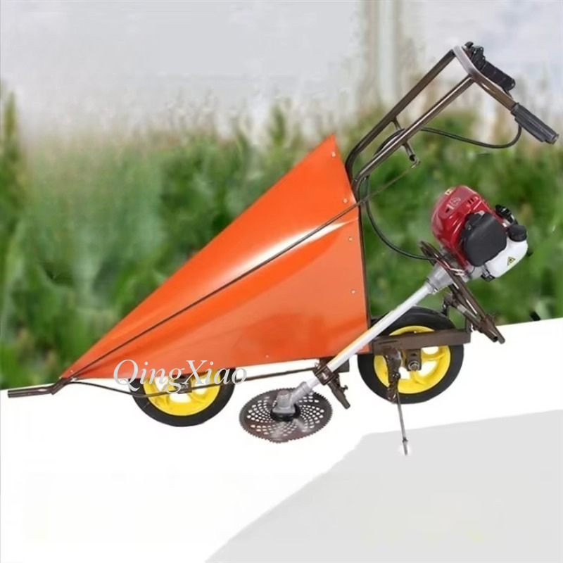 Agriculture Farming Practices - Practical Hand Pulled Harvesting Machine Labor