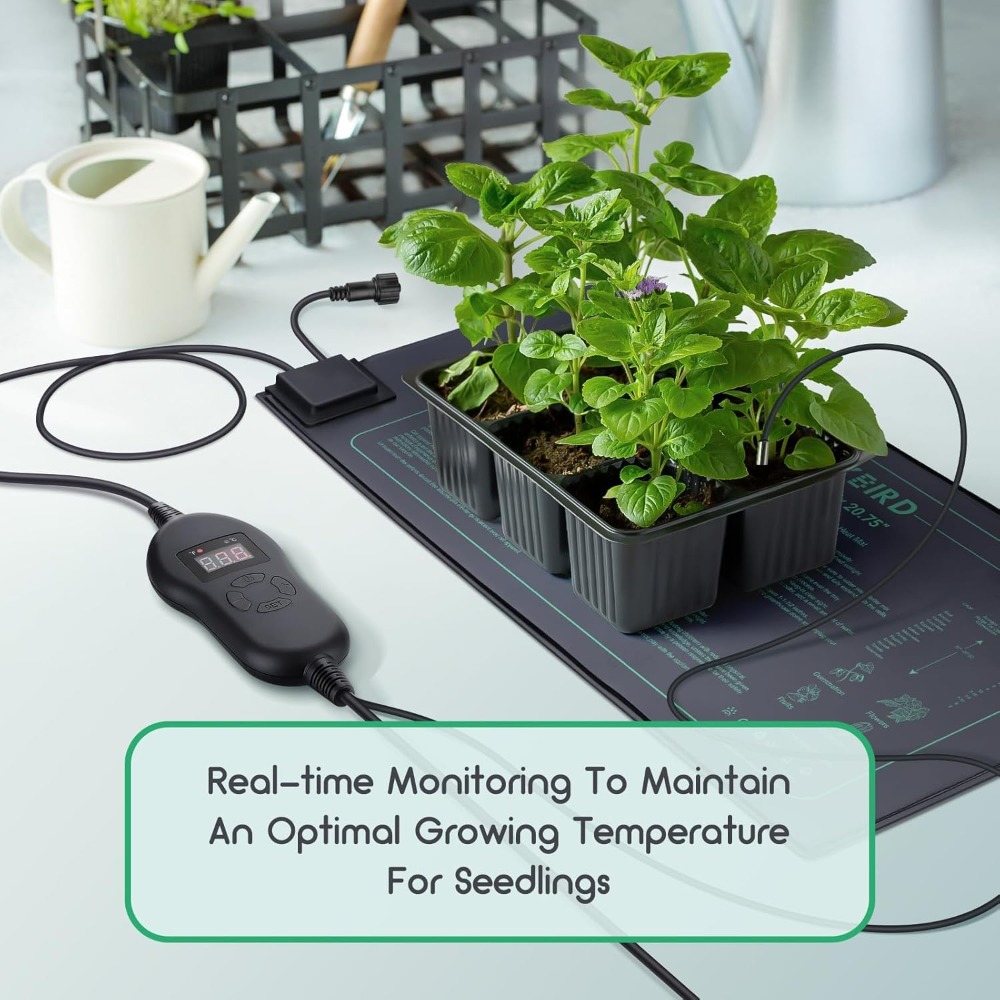 4 Pack Seedling Heat Mat with  - Seedling Heat Mat review and price