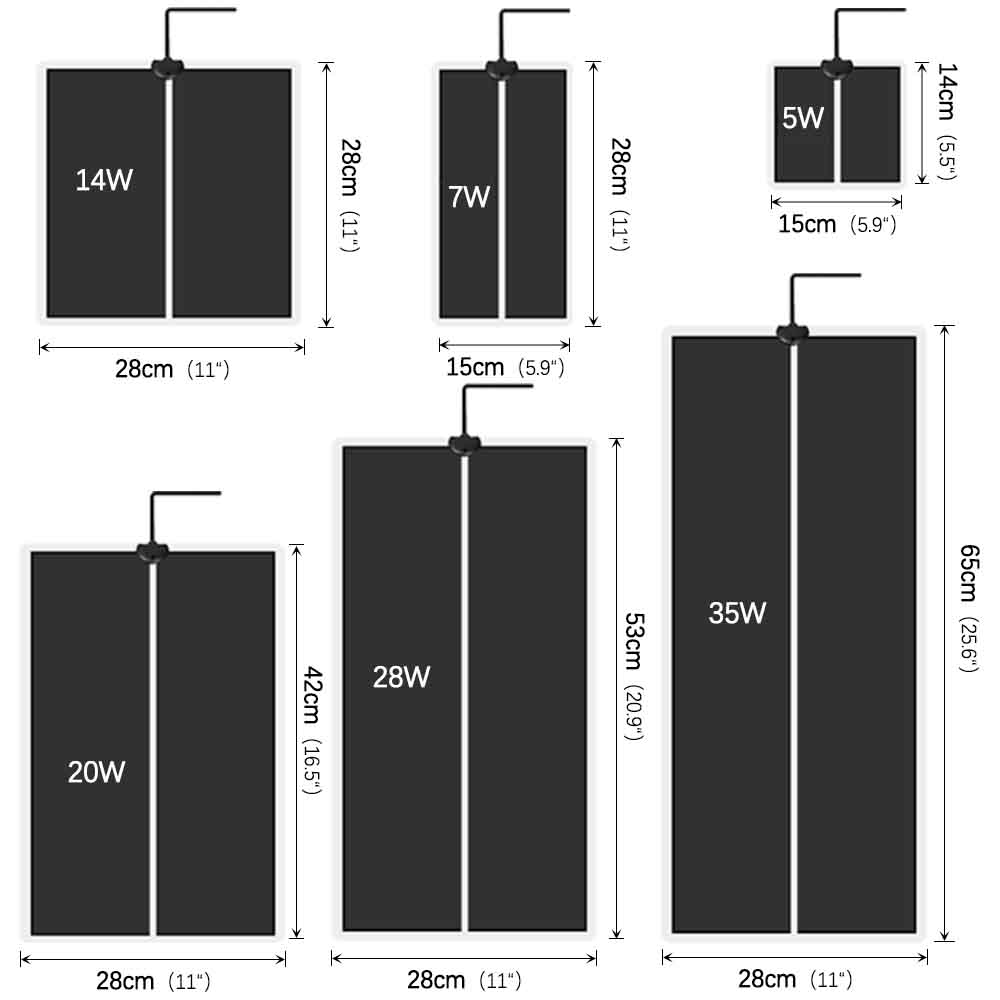 35W-5W Seeds Seedlings Plant H - Seedling Heat Mat review and price