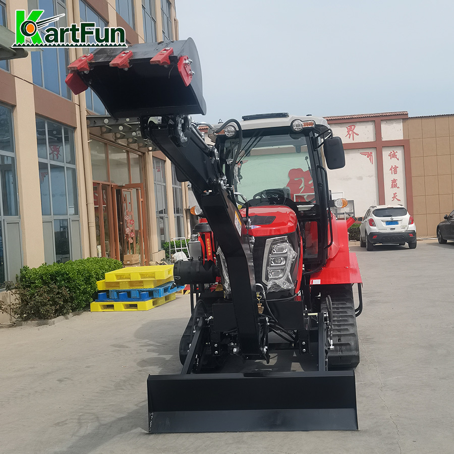 Agricultural Crawler Tractor 5 - Agriculture Farming Working review and price