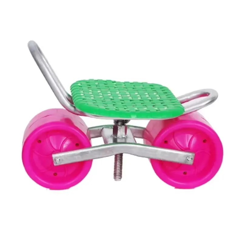 Adjustable Height Rolling Stoo - Agriculture Farming Work review and price