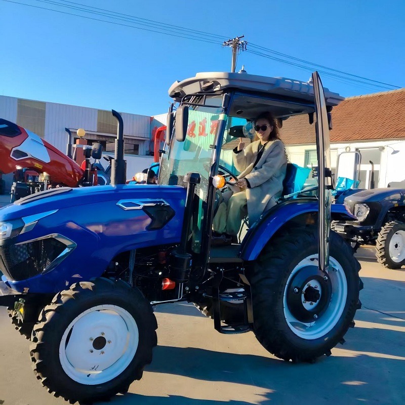 4WD Agricultural Tractor Diese - Agriculture Farming Work review and price