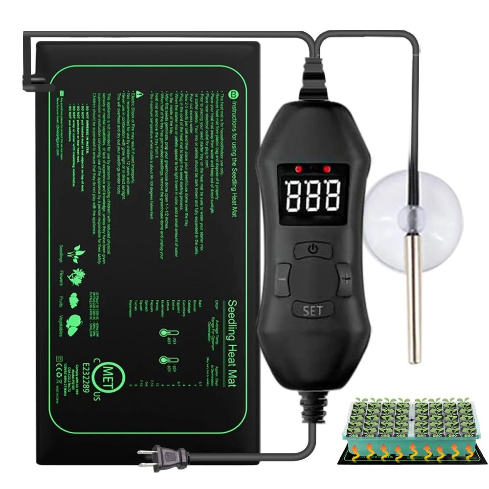 50W EU-US/UK/AU Adjustable The - Seedling Heat Mat review and price