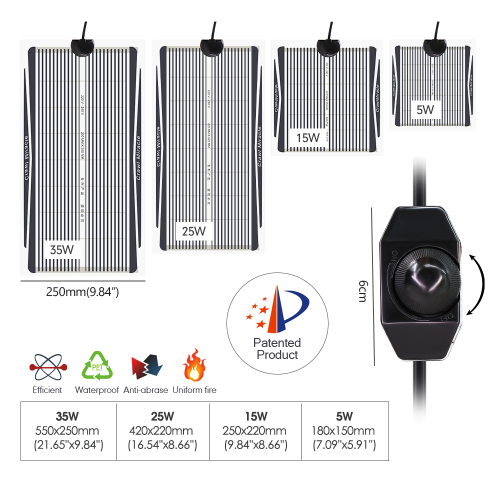 EU/AU/UK/US Graphene Material  - Seedling Heat Mat review and price